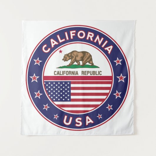 Californië Wandkleed (Voorkant)