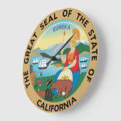 Californië* wandklok (Hoek)