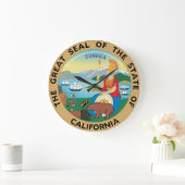 Californië* wandklok (Huis)