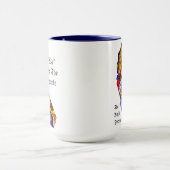 Californië - wij zijn het volk - kleurrijke gezich mok (Midden)