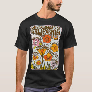 Californië Wildbloemen T-shirt