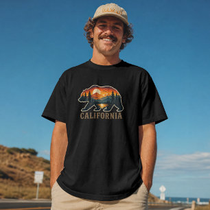 Californië Wilderness Beer Zonsondergang T-shirt