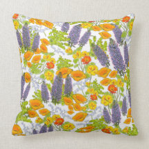 Californië Wildflower Pillow