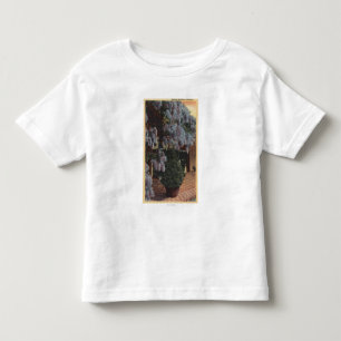 Californië-Wisteria-Plant in Bloom Kinder Shirts