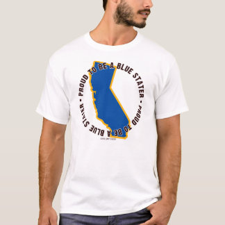 Californië: Word een Blauwe Stater Tshirt! T-shirt