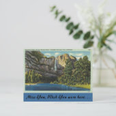 Californië, Yosemite-Herfsten Briefkaart (Staand voorkant)