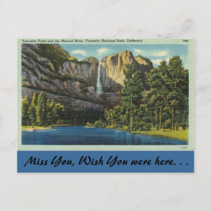 Californië, Yosemite-Herfsten Briefkaart