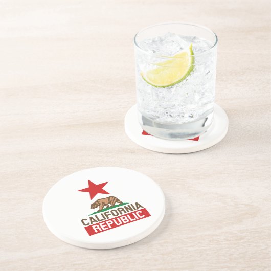 Californië Zandsteen Onderzetter (Zijkant)