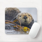 Californië Zee Otter Mousepad Muismat (Met muis)
