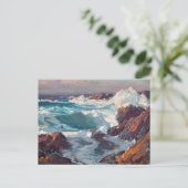 Californië Zee Scape | Edgar Alwin Payne Briefkaart (Staand voorkant)