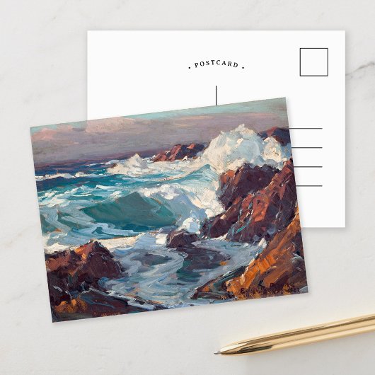 Californië Zee Scape | Edgar Alwin Payne Briefkaart