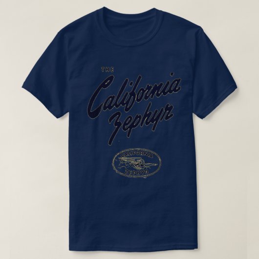  Californië Zephyr T-shirt (Design voorkant)