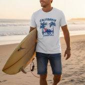  californië zomervibes t-shirt