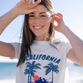 californië zomervibes t-shirt