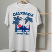  californië zomervibes t-shirt
