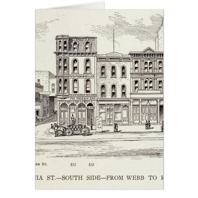 Californië Zuidzijde Webb en Kearny (Voorkant)