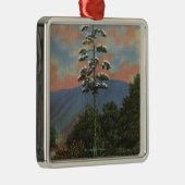 CaliforniëCentury-Plant in Bloom Metalen Ornament (Rechts)