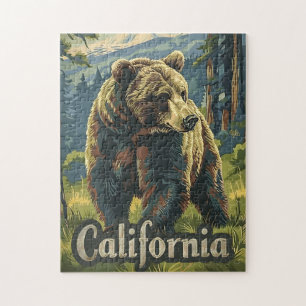  Californisch bruin Beer Legpuzzel