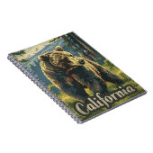 Californisch bruin Beer Notitieboek (Rechterzijde)