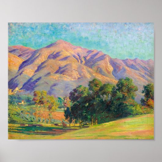 Californisch landschap | Arthur Merton Hazard Poster (Voorkant)