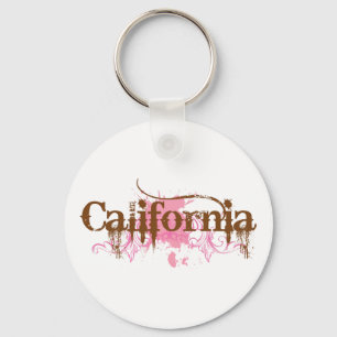 Californisch-roze-bruin Sleutelhanger
