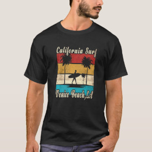 Californisch Surf Ontwerp Voor Een Surfer T-shirt