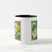 Californische abrikozen -  kratellabel mok (Midden)