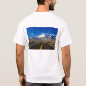 Californische achterwegen t-shirt (Achterkant)