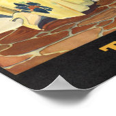 Californische  Amerikaanse reisposter Poster (Hoek)