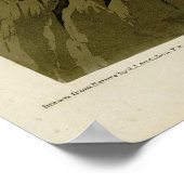 Californische aquacultuur uit de Amerikaanse vogel Poster (Hoek)