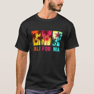 Californische balm Tree Summer Vacation T-shirt