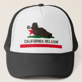 Californische Beer Lacrosse Trucker Pet (Voorkant)