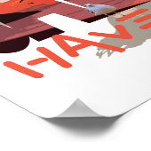 Californische Beer Poster (Hoek)