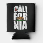 Californische Beer Vlag Blikjeskoeler (Voorkant)