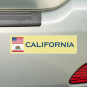 Californische Bumpersticker (Op auto)