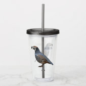 Californische cartoon acryl drinkbeker (Voorkant)