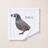 Californische cartoon bad handdoek (Wasdoekje)