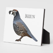 Californische cartoon fotoplaat (Zijkant)