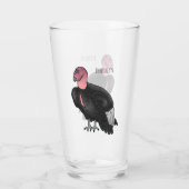 Californische cartoon glas (Achterkant)