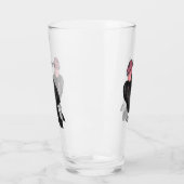 Californische cartoon glas (Links)