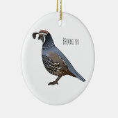 Californische cartoon keramisch ornament (Rechts)