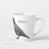 Californische cartoon latte mok (Rechts)