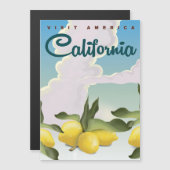 Californische citroenen vintage reisprint. (Voorkant / Achterkant)