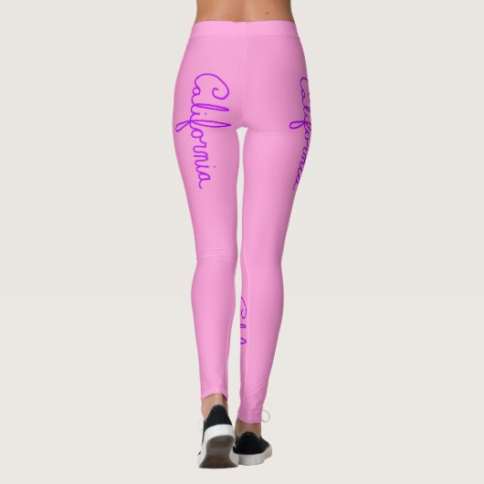 Californische cursieve Leggings (Achterkant)