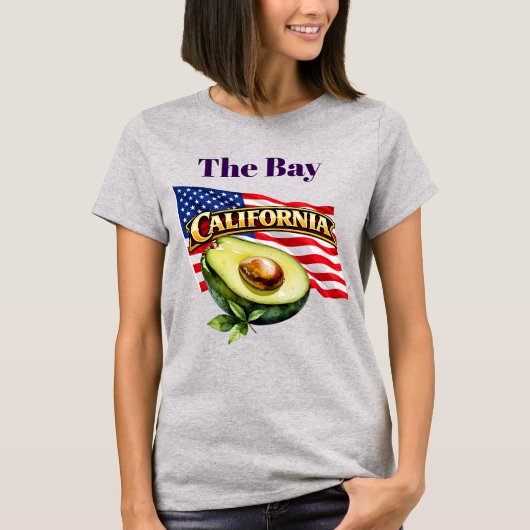 Californische dames T-shirt (Voorkant)