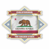 Californische diamant sticker (Voorkant)