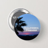 Californische droomButton Ronde Button 5,7 Cm (Voorkant /achterkant)