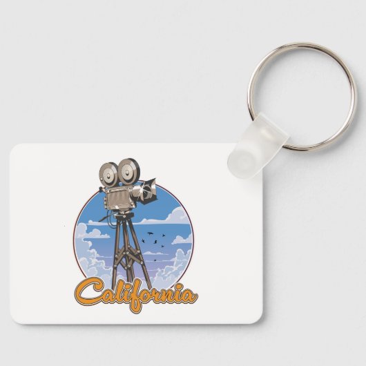 Californische filmcamera sleutelhanger (Voorkant)