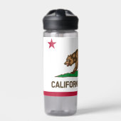 Californische fles, Californische vlag Waterfles (Voorkant)