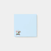 Californische geoloog hamer vlag logo post-it® notes (Voorkant)